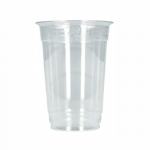 Getränkebecher geeicht 400ml rPET transparent Ø9,5cm